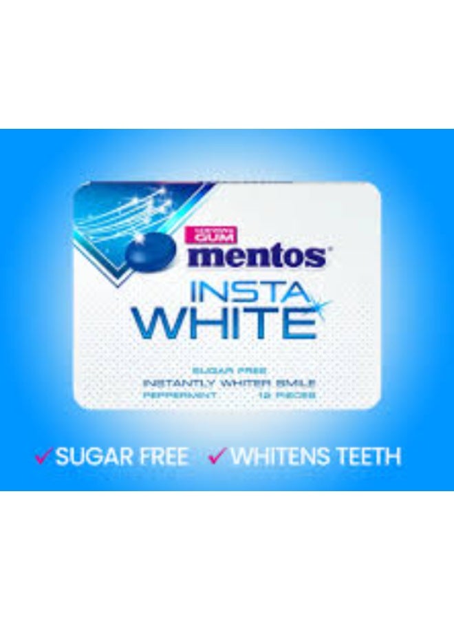 منتوس لبان منتوس خالي من السكر – 12 قطعة | طعم نعناع منعش، لبان طويل المفعول وخالي من السكر - Image 2